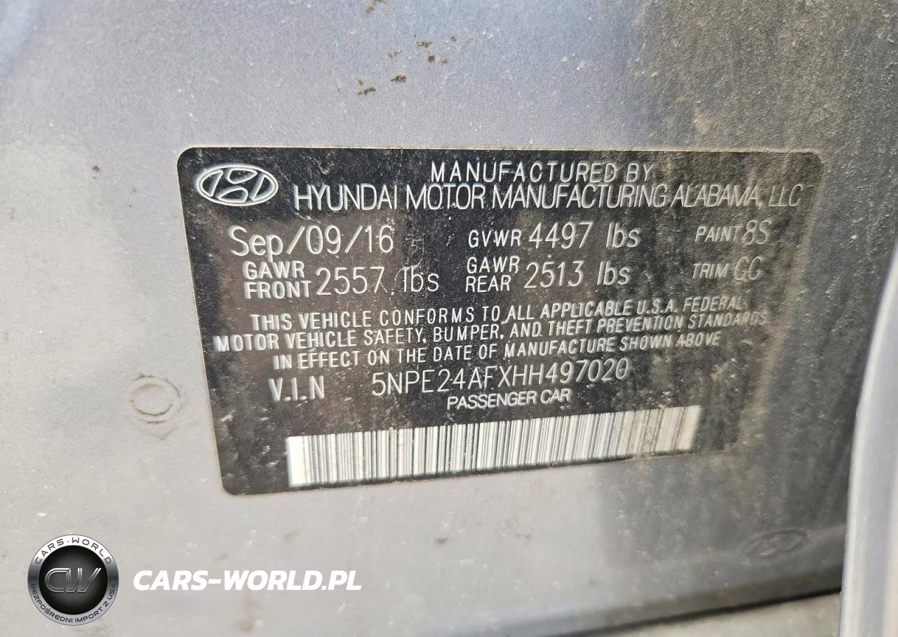 2017 Hyundai Sonata Se VIN:5NPE24AFXHH497020 - 12