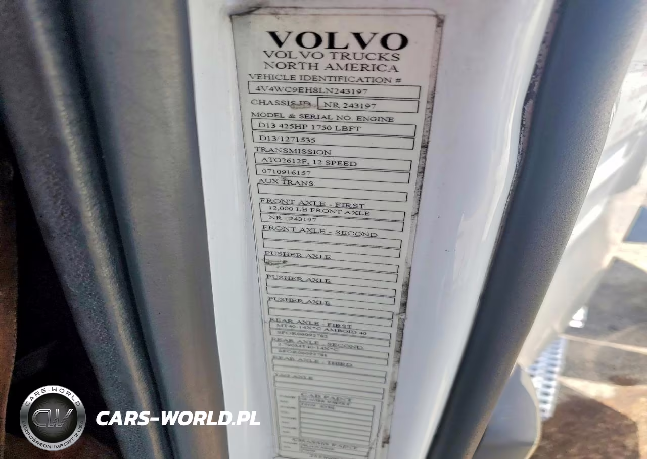 2020 Volvo Vnr Semi Truck VIN:4V4WC9EH8LN243197 - 10