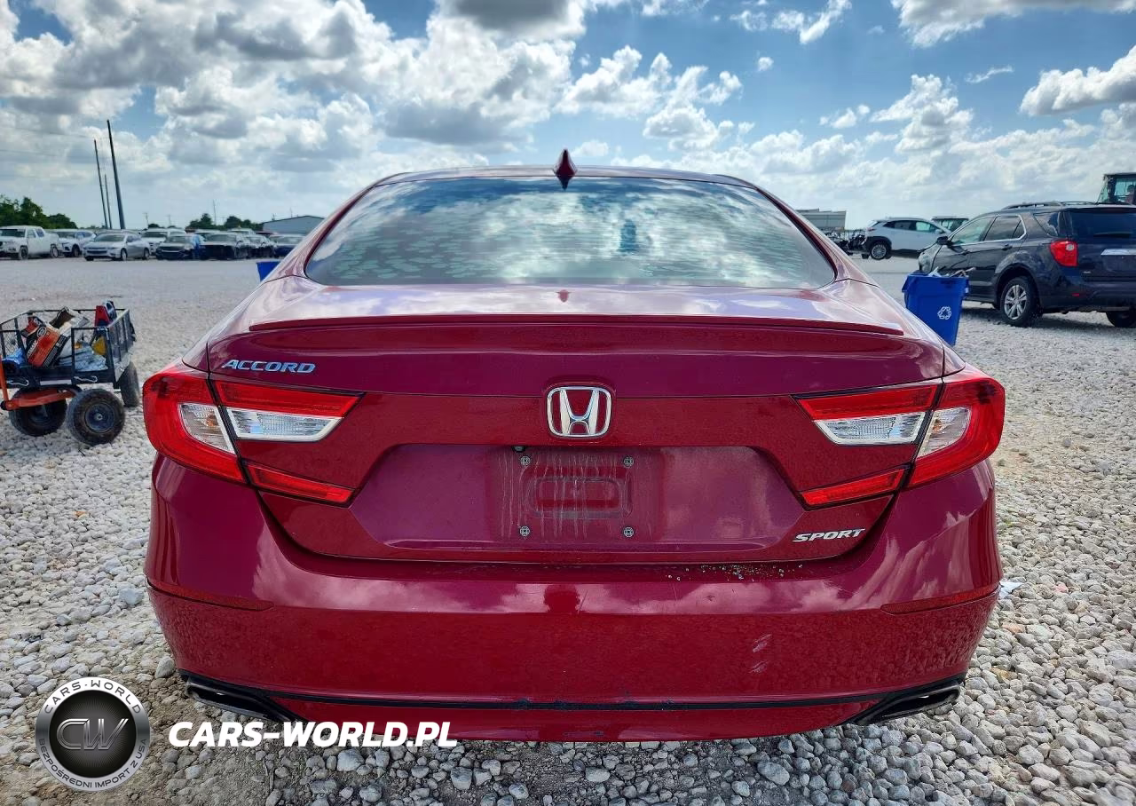 2019 Honda Accord Sport VIN:1HGCV1F35KA144406 - 6