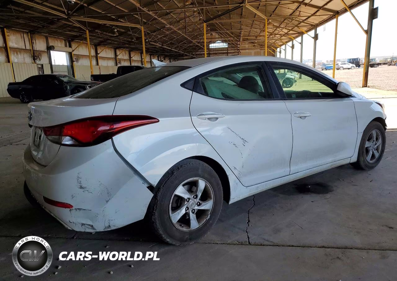 2015 Hyundai Elantra Se VIN:5NPDH4AEXFH570109 - 3