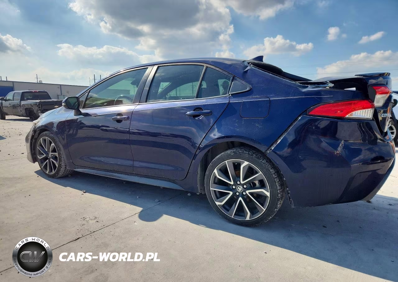 2020 Toyota Corolla Se VIN:JTDS4RCE2LJ002341 - 2