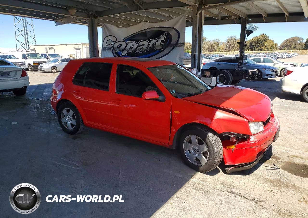 1999 Volkswagen Golf Gls VIN:WVWGC31J7XW703360 - 4