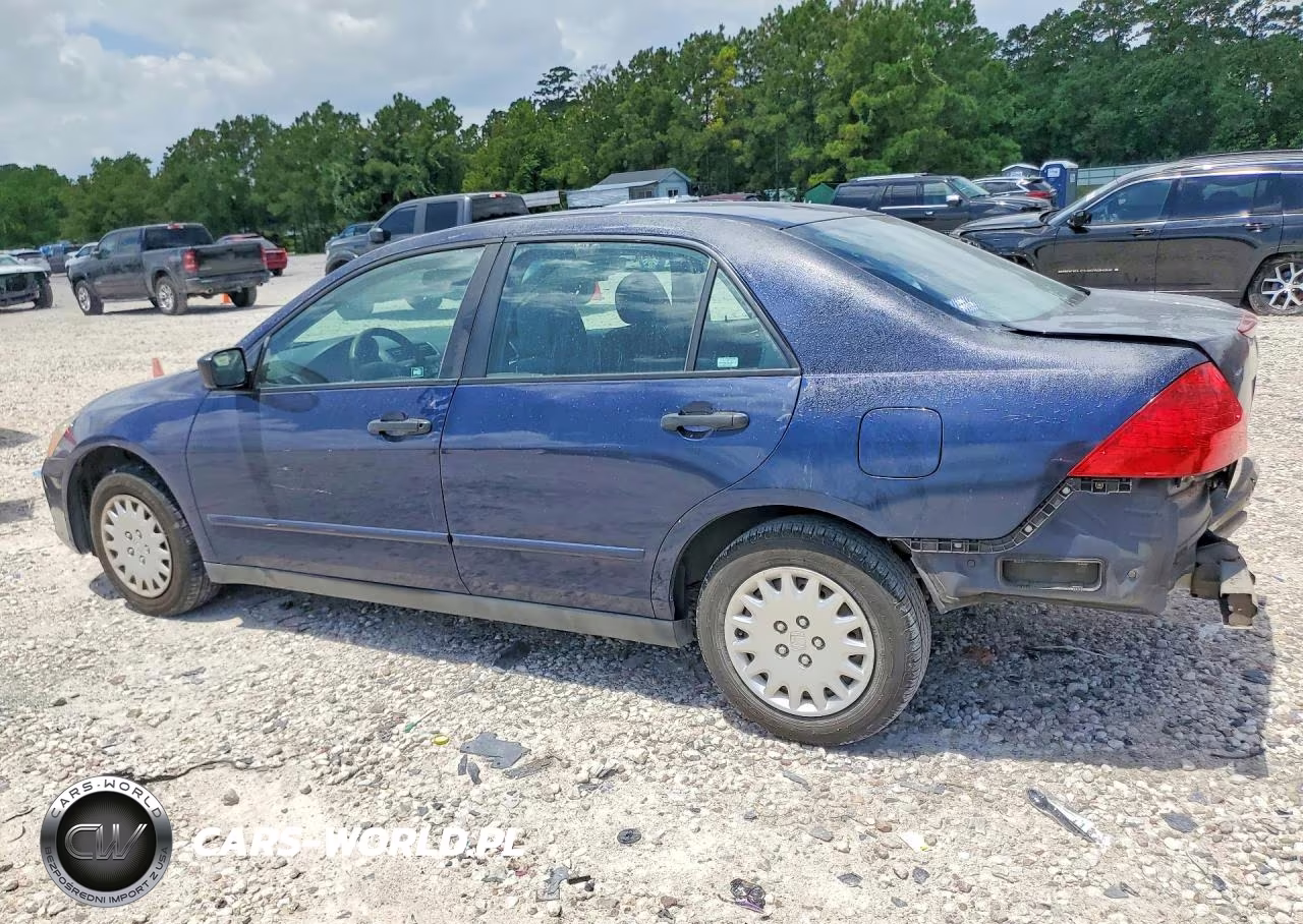 2007 Honda Accord Value VIN:1HGCM56107A198051 - 2