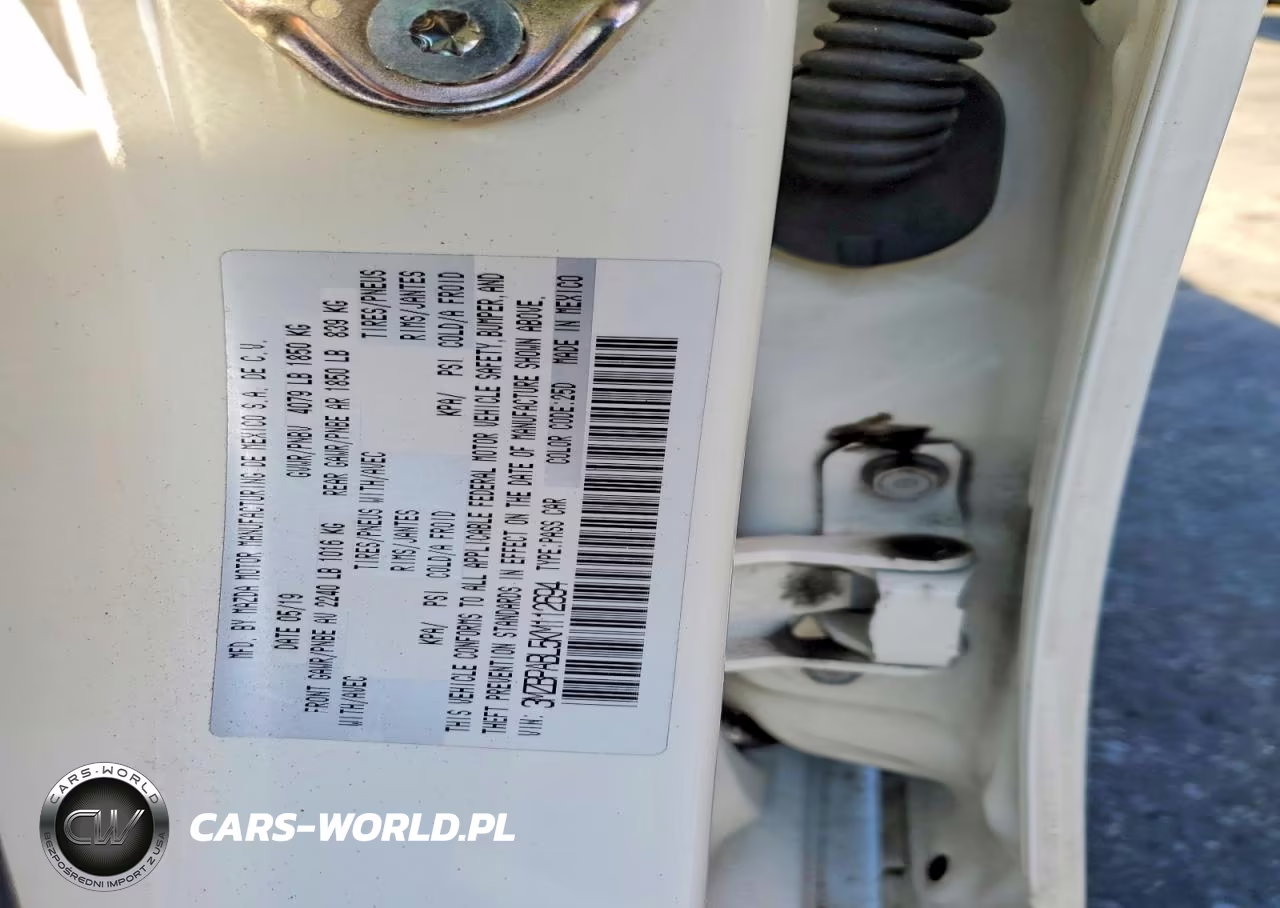 2019 Mazda 3 VIN:3MZBPABL5KM112694 - 12