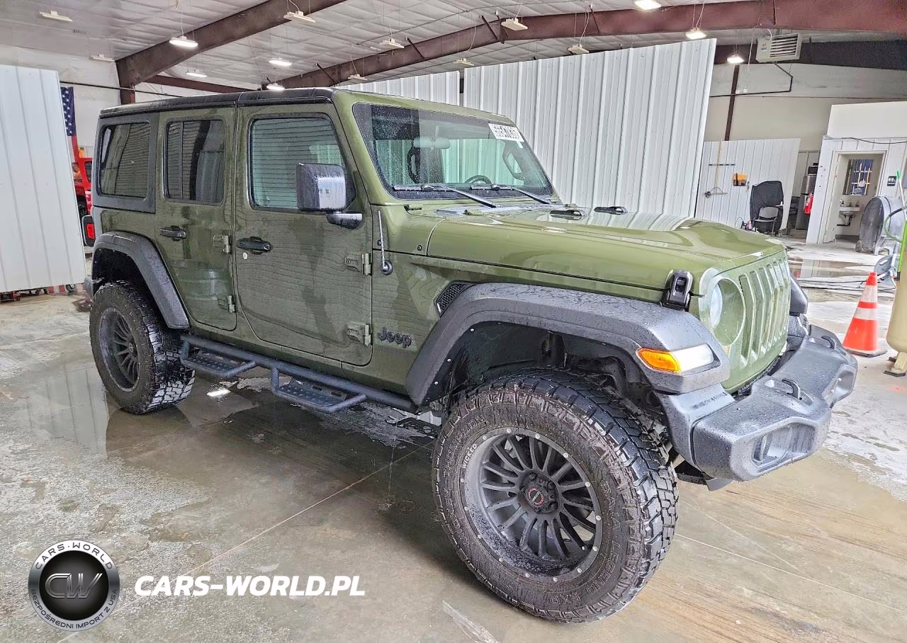 2022 Jeep Wrangler Unlimited Sport VIN:1C4HJXDG7NW165533 - 4
