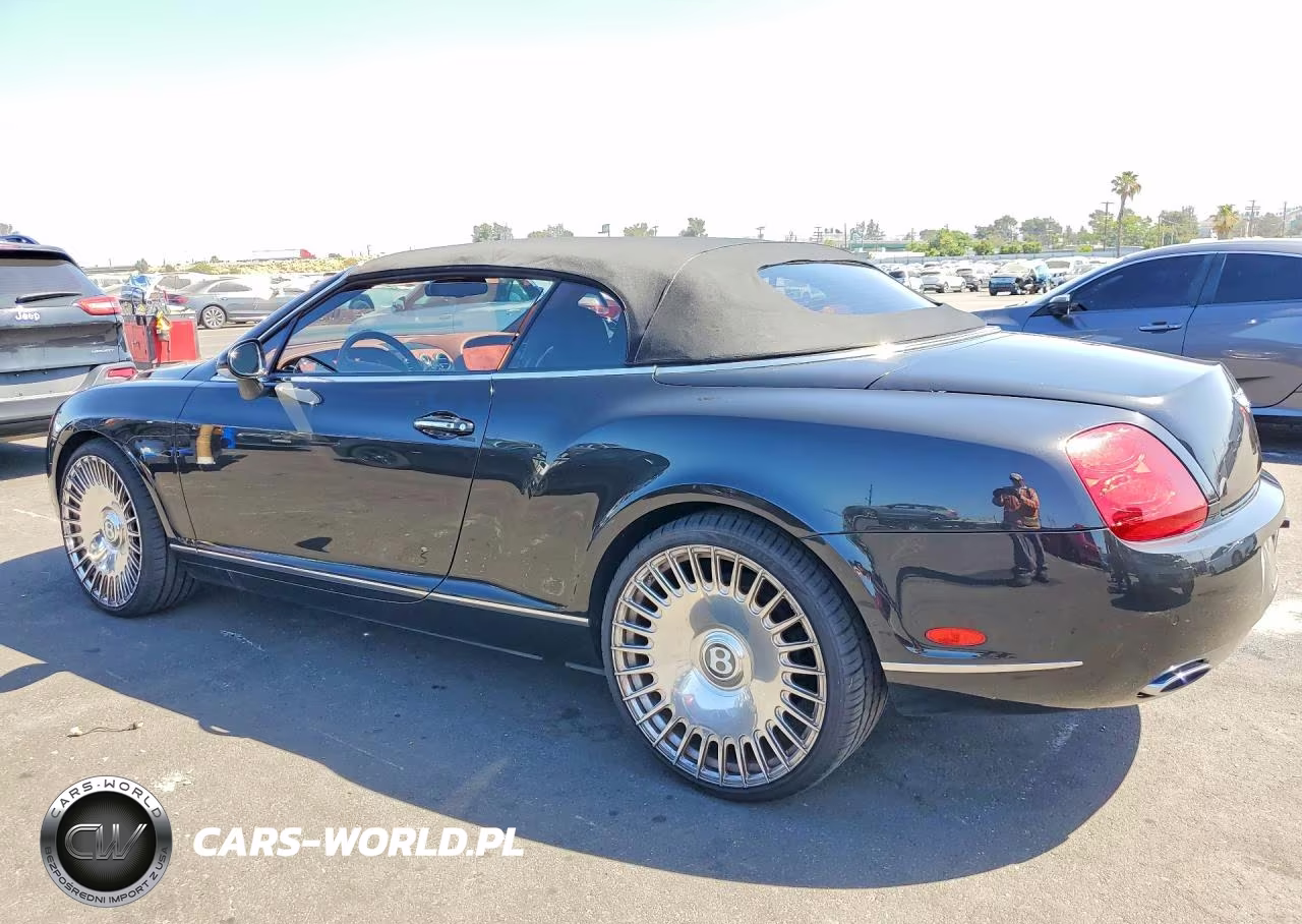 2007 Bentley Continental Gtc VIN:SCBDR33W97C047077 - 2