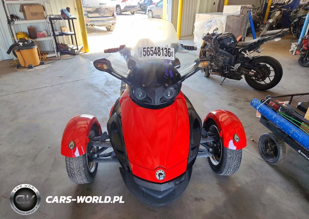 2009 Can-Am Spyder Roadster Rs VIN:2BXJAXA139V002885 - 2