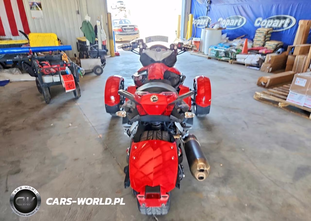 2009 Can-Am Spyder Roadster Rs VIN:2BXJAXA139V002885 - 4