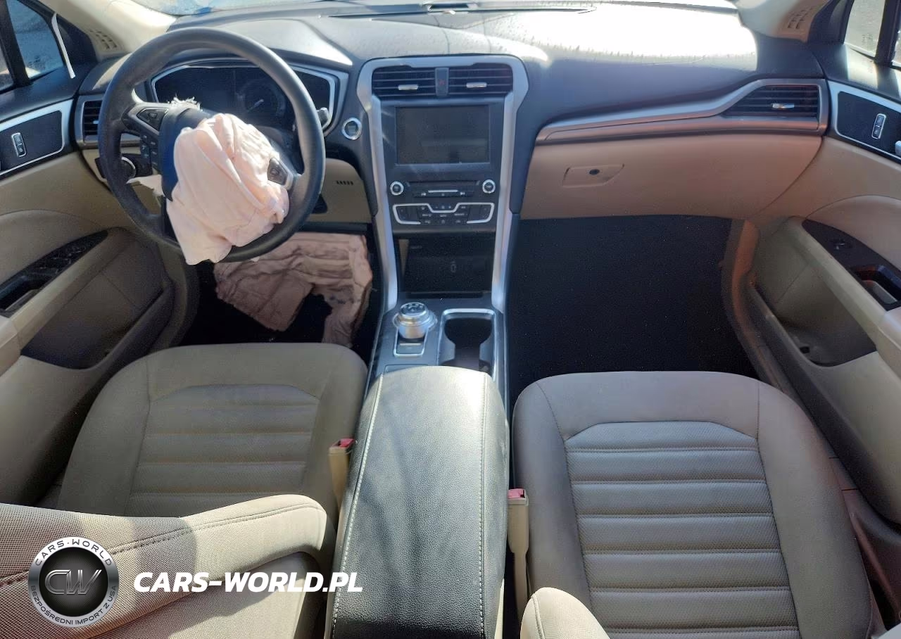 2017 Ford Fusion Se VIN:3FA6P0H79HR348193 - 8