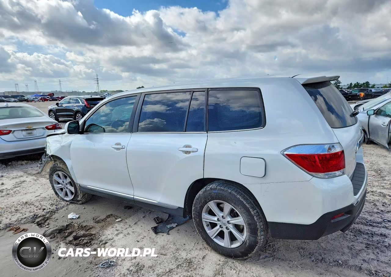 2013 Toyota Highlander Base VIN:5TDZA3EH8DS037286 - 2