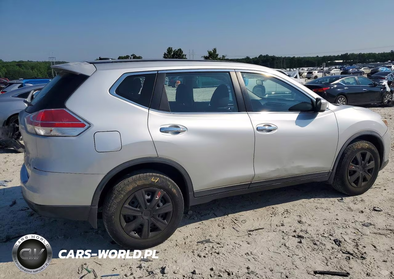 2015 Nissan Rogue S VIN:KNMAT2MV1FP561031 - 3