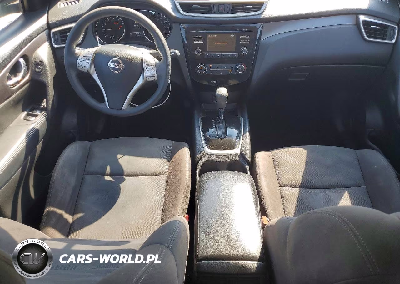 2015 Nissan Rogue S VIN:KNMAT2MV1FP561031 - 8