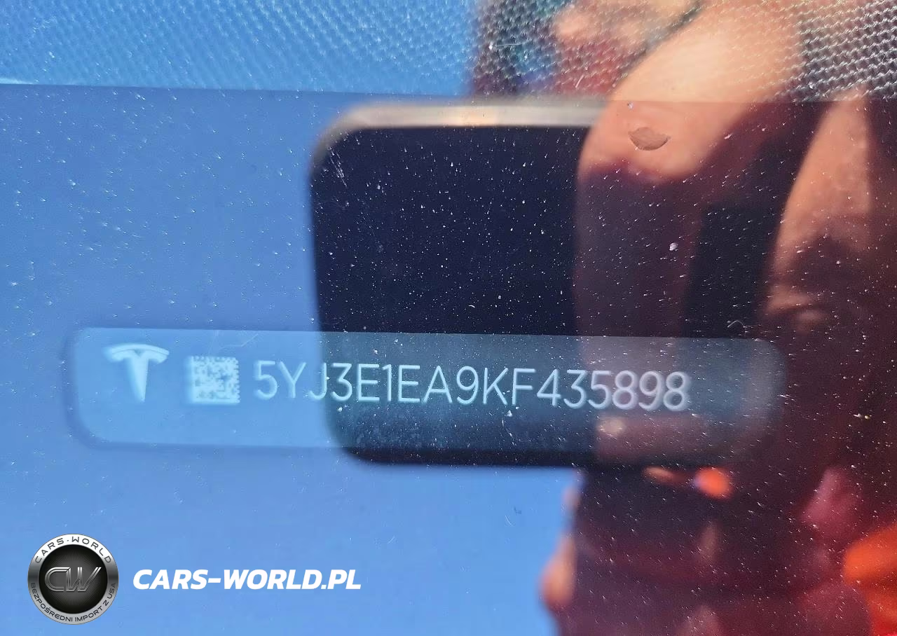 2019 Tesla Model 3 VIN:5YJ3E1EA9KF435898 - 12