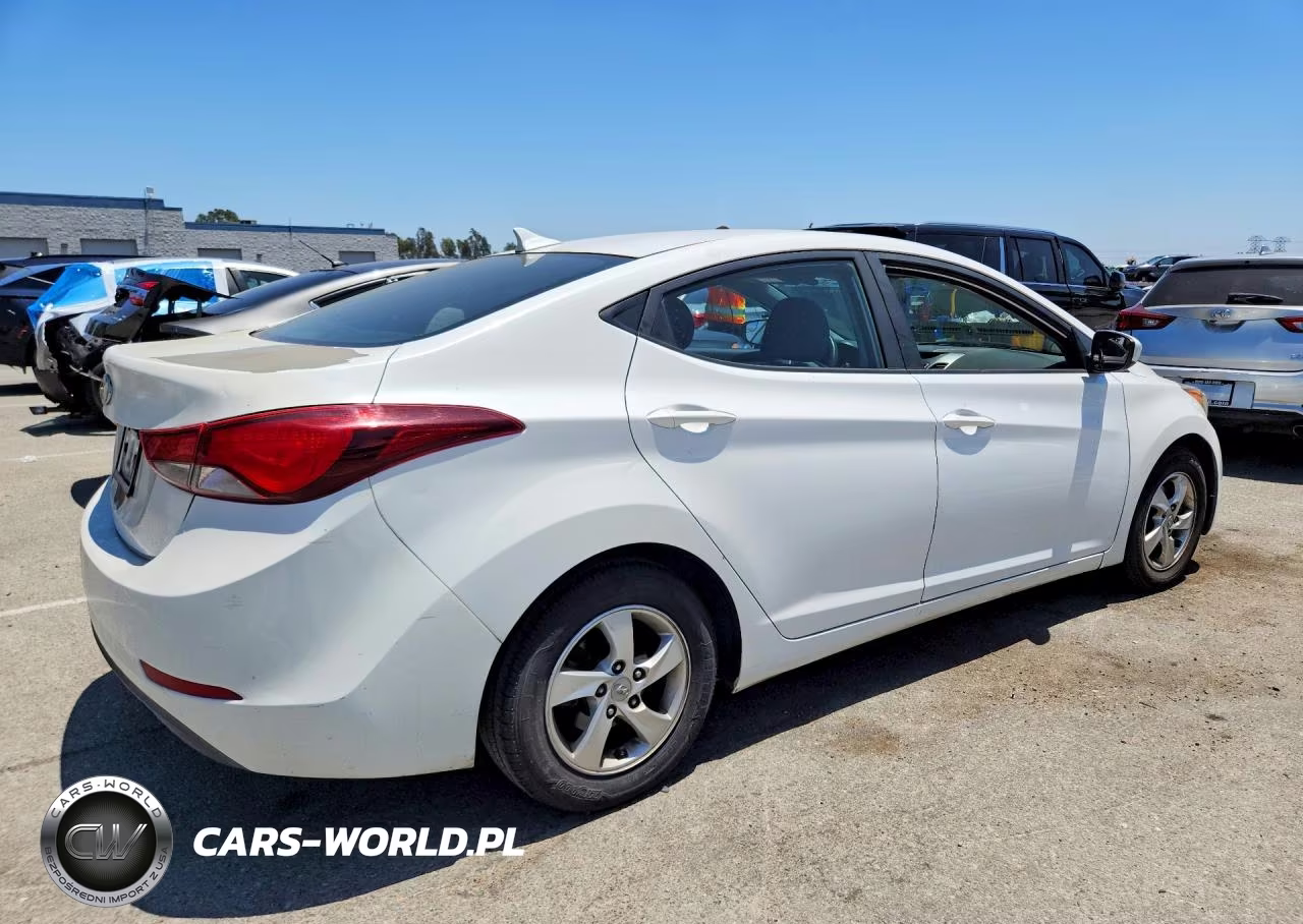 2014 Hyundai Elantra Se VIN:5NPDH4AE0EH501265 - 4