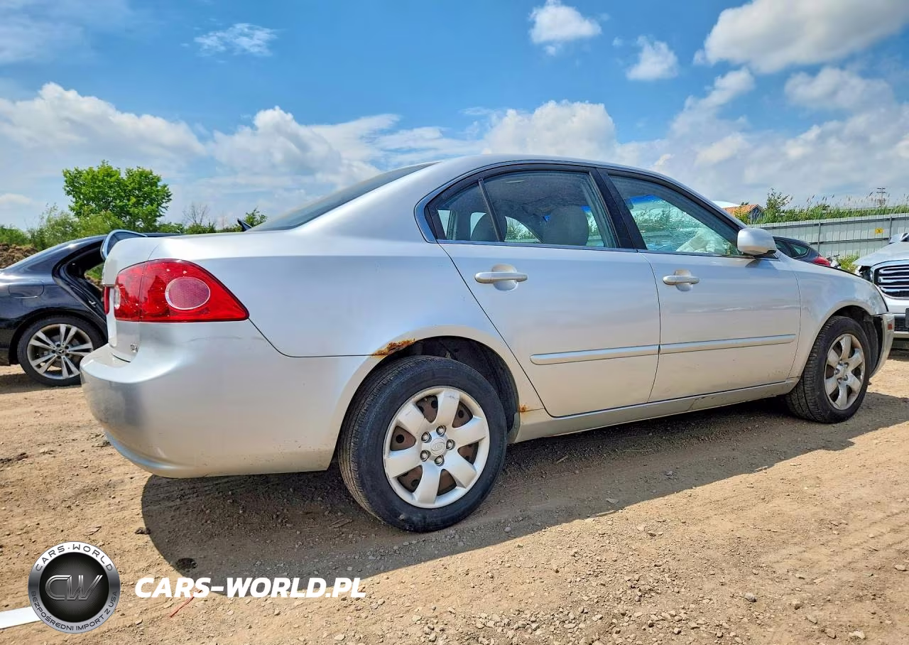 2007 Kia Optima Lx VIN:KNAGE123775158181 - 3