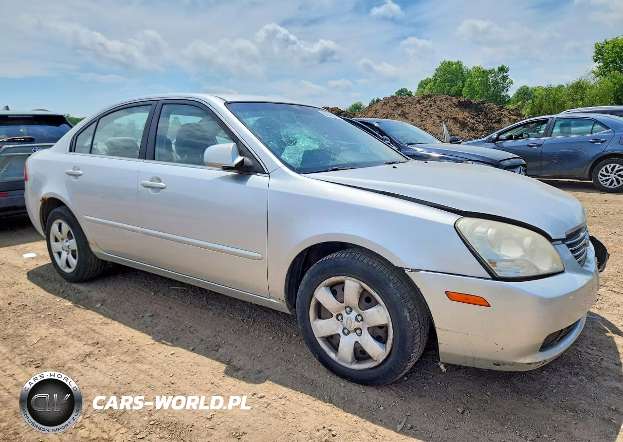 2007 Kia Optima Lx VIN:KNAGE123775158181 - 4