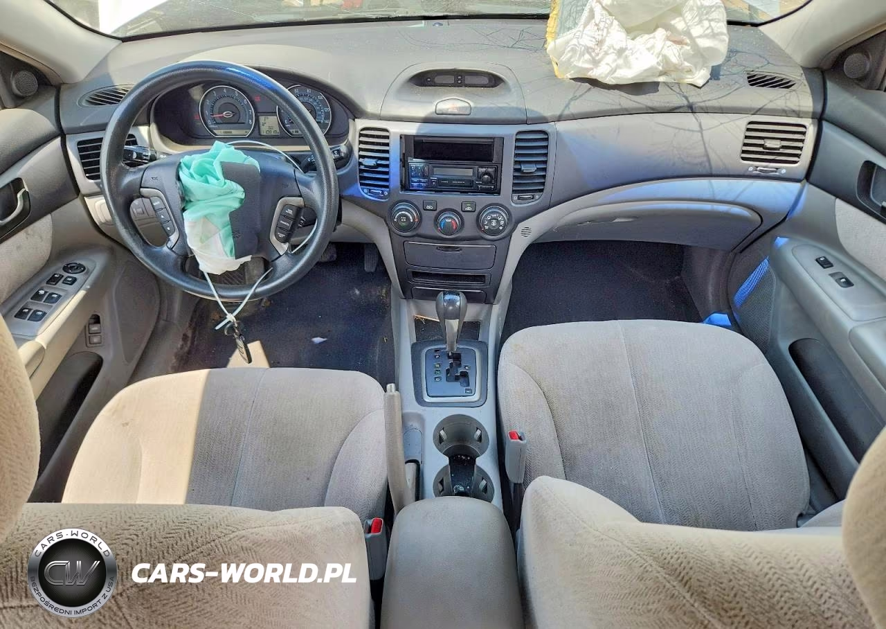 2007 Kia Optima Lx VIN:KNAGE123775158181 - 8
