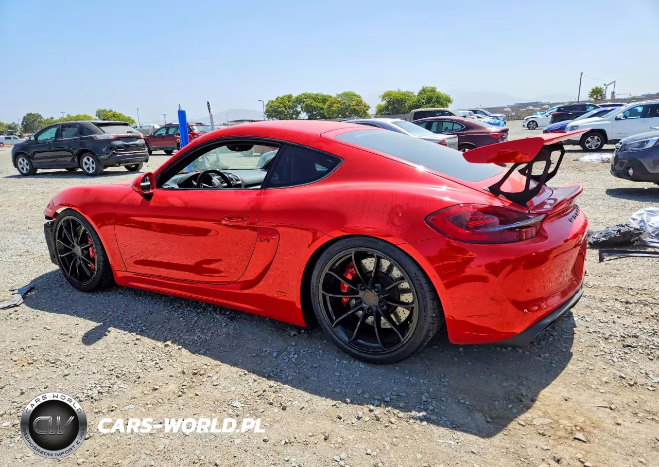 2016 Porsche Cayman Gt4 VIN:WP0AC2A82GK192399 - 2