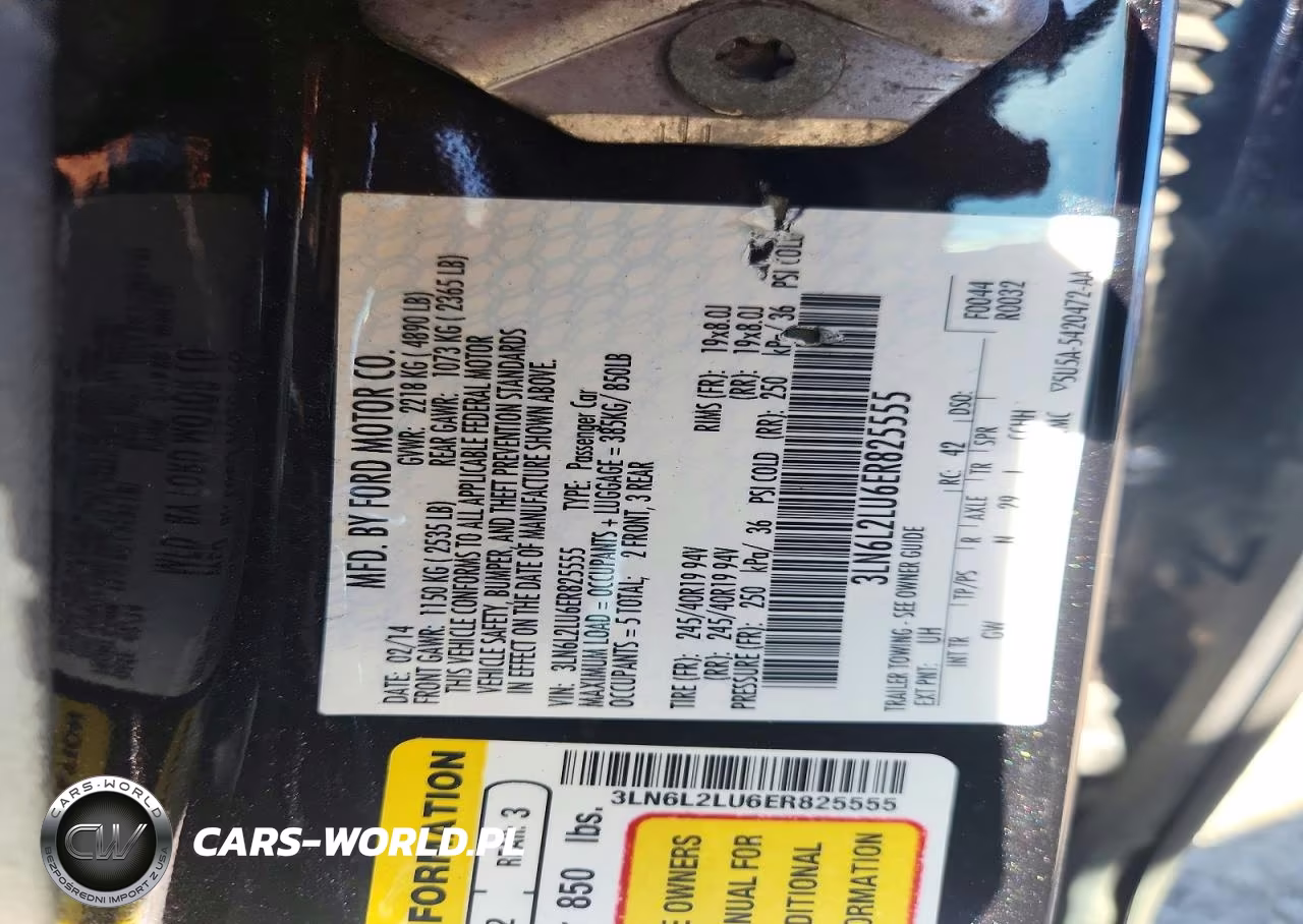 2014 Lincoln Mkz Hybrid VIN:3LN6L2LU6ER825555 - 12