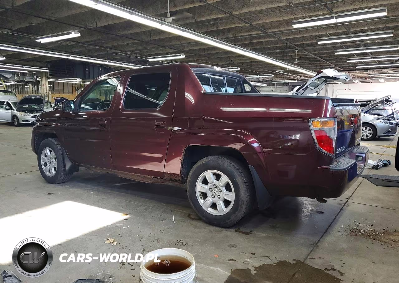2007 Honda Ridgeline Rtl VIN:2HJYK16547H524663 - 2