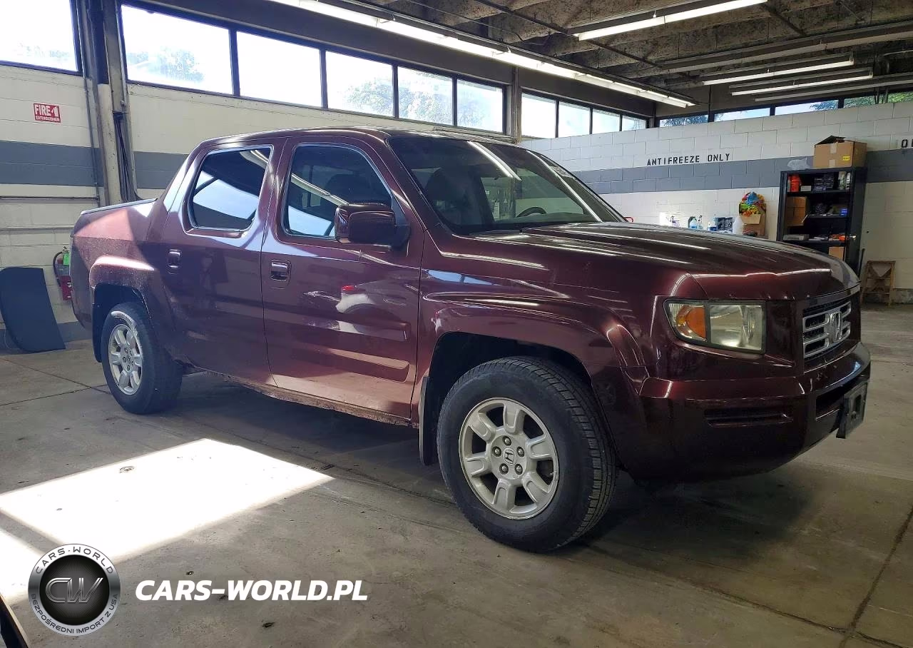 2007 Honda Ridgeline Rtl VIN:2HJYK16547H524663 - 4