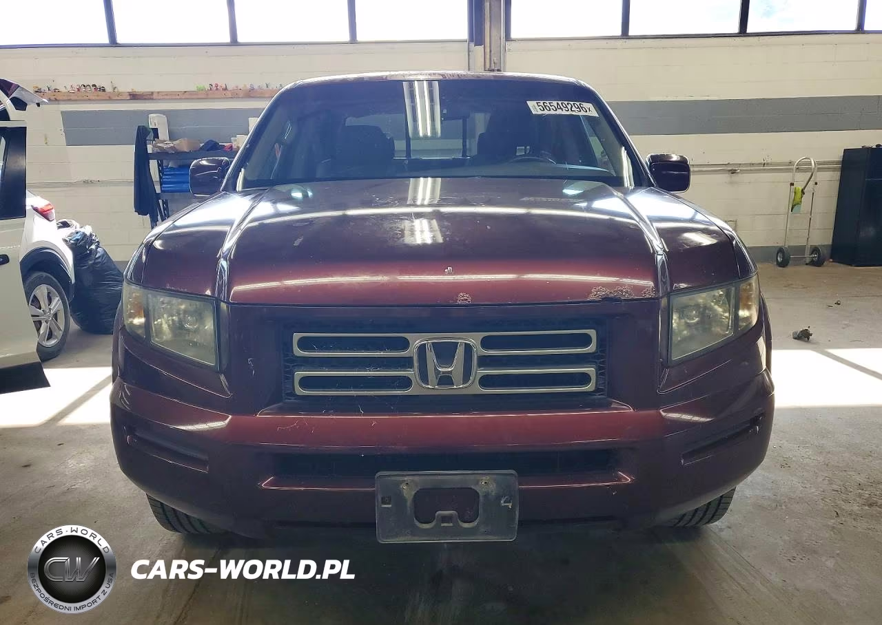 2007 Honda Ridgeline Rtl VIN:2HJYK16547H524663 - 5