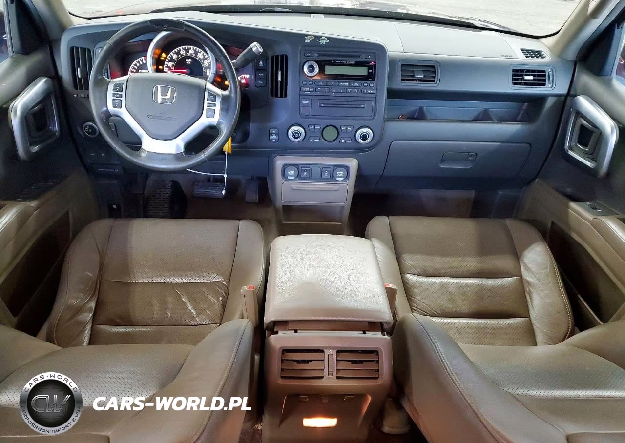 2007 Honda Ridgeline Rtl VIN:2HJYK16547H524663 - 8
