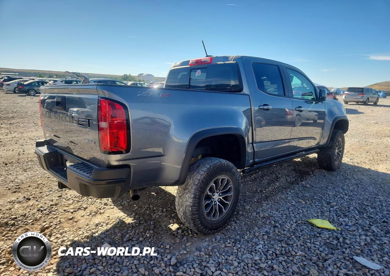 2021 Chevrolet Colorado Zr2 VIN:1GCGTEEN5M1255279 - 3