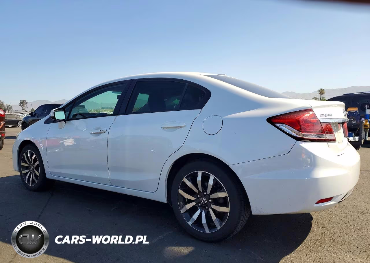2015 Honda Civic Exl VIN:19XFB2F93FE208136 - 2