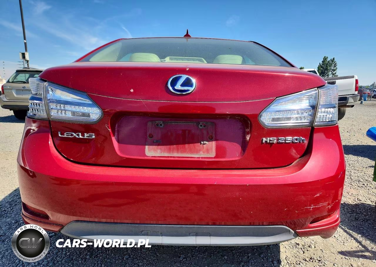 2010 Lexus Hs 250H VIN:JTHBB1BA0A2012328 - 6