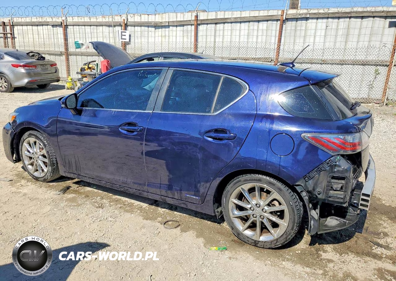 2011 Lexus Ct 200 VIN:JTHKD5BH0B2027590 - 2