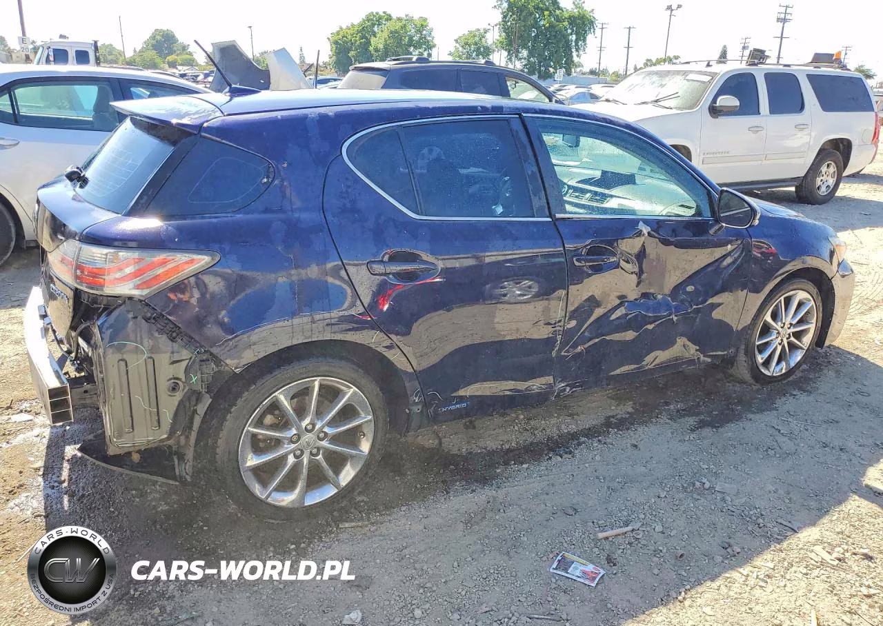 2011 Lexus Ct 200 VIN:JTHKD5BH0B2027590 - 3