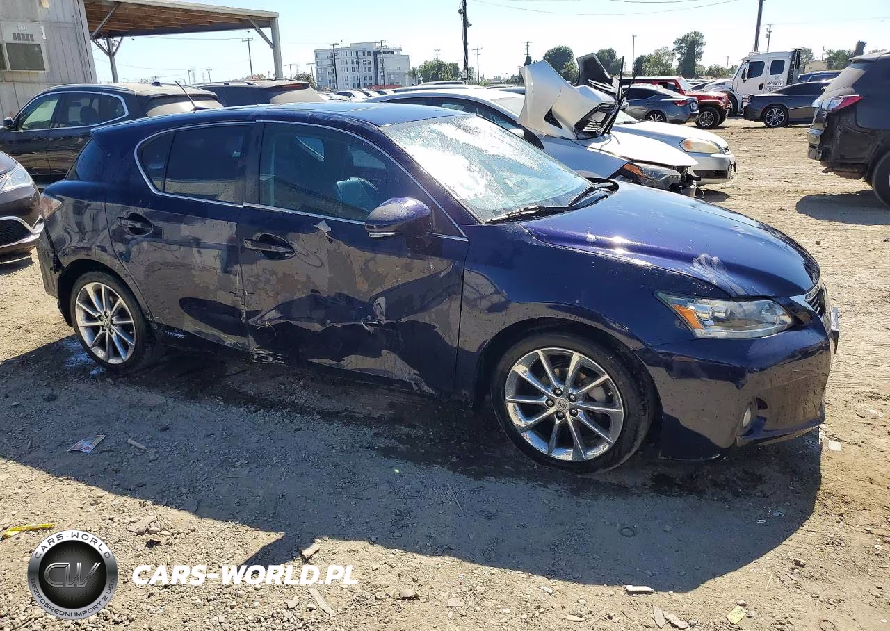 2011 Lexus Ct 200 VIN:JTHKD5BH0B2027590 - 4