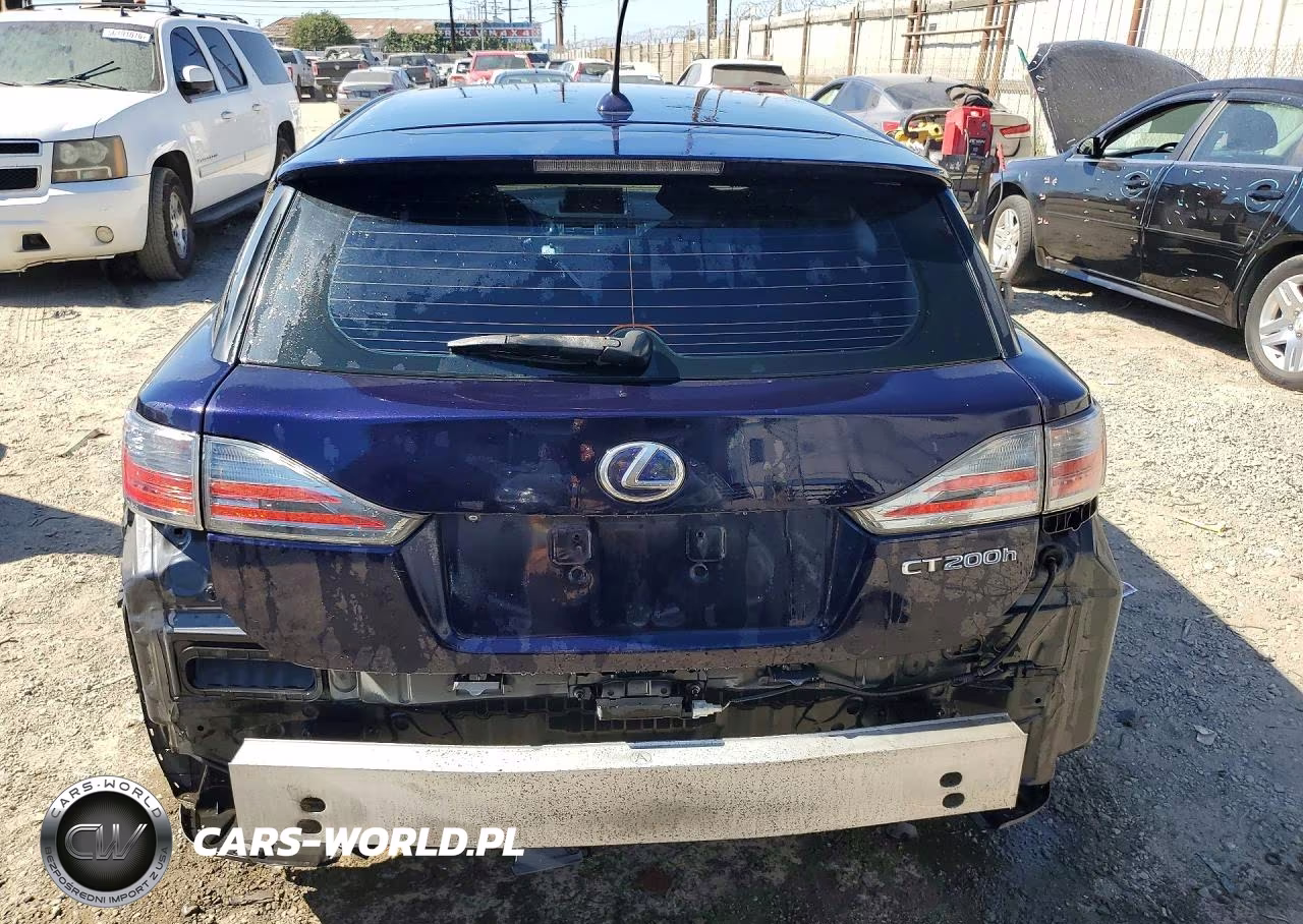 2011 Lexus Ct 200 VIN:JTHKD5BH0B2027590 - 6