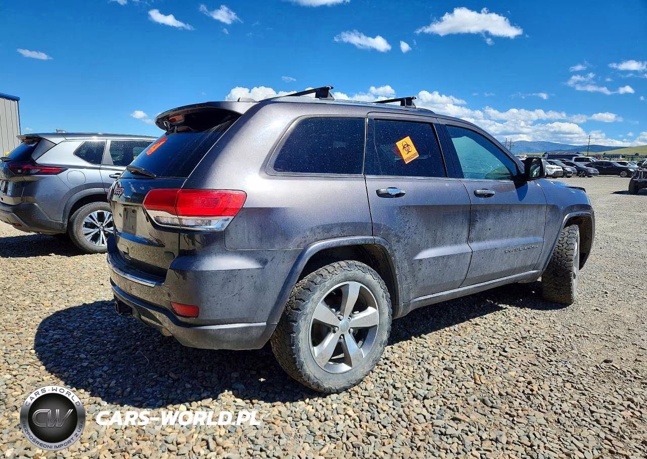 2014 Jeep Grand Cherokee Overland VIN:1C4RJFCG5EC519227 - 3
