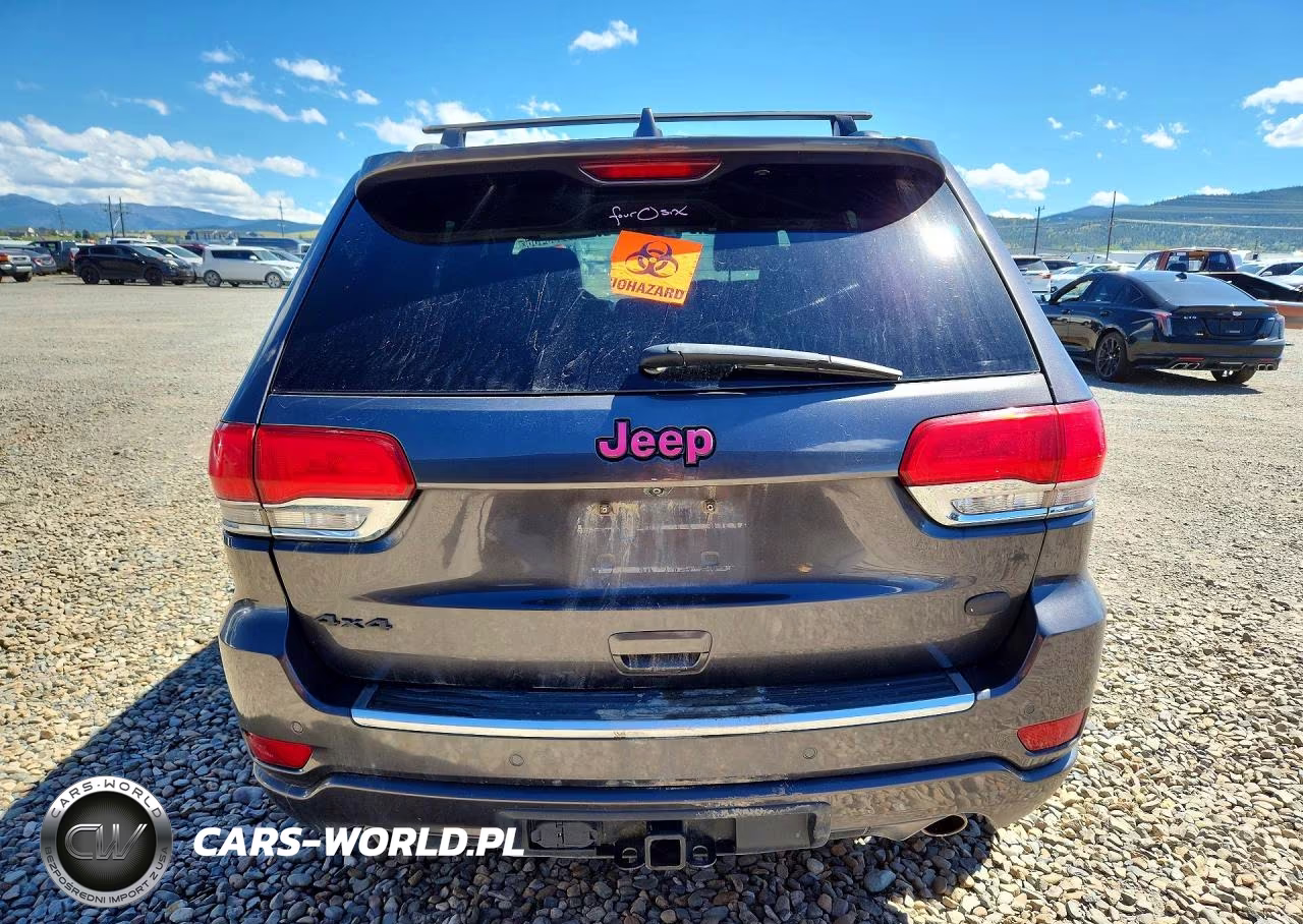 2014 Jeep Grand Cherokee Overland VIN:1C4RJFCG5EC519227 - 6