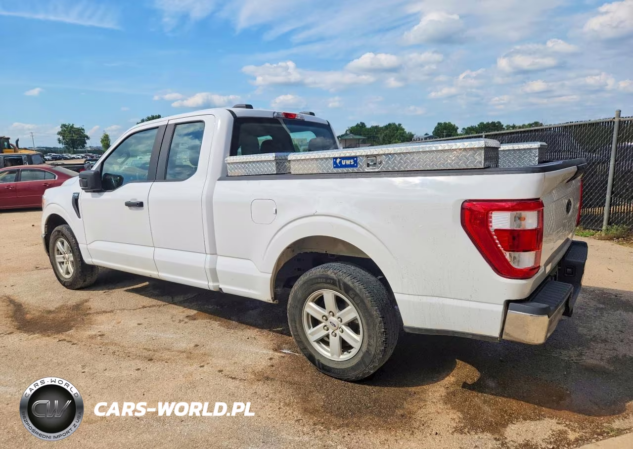 2021 Ford F150 Super Cab VIN:1FTEX1CB4MKE11125 - 2
