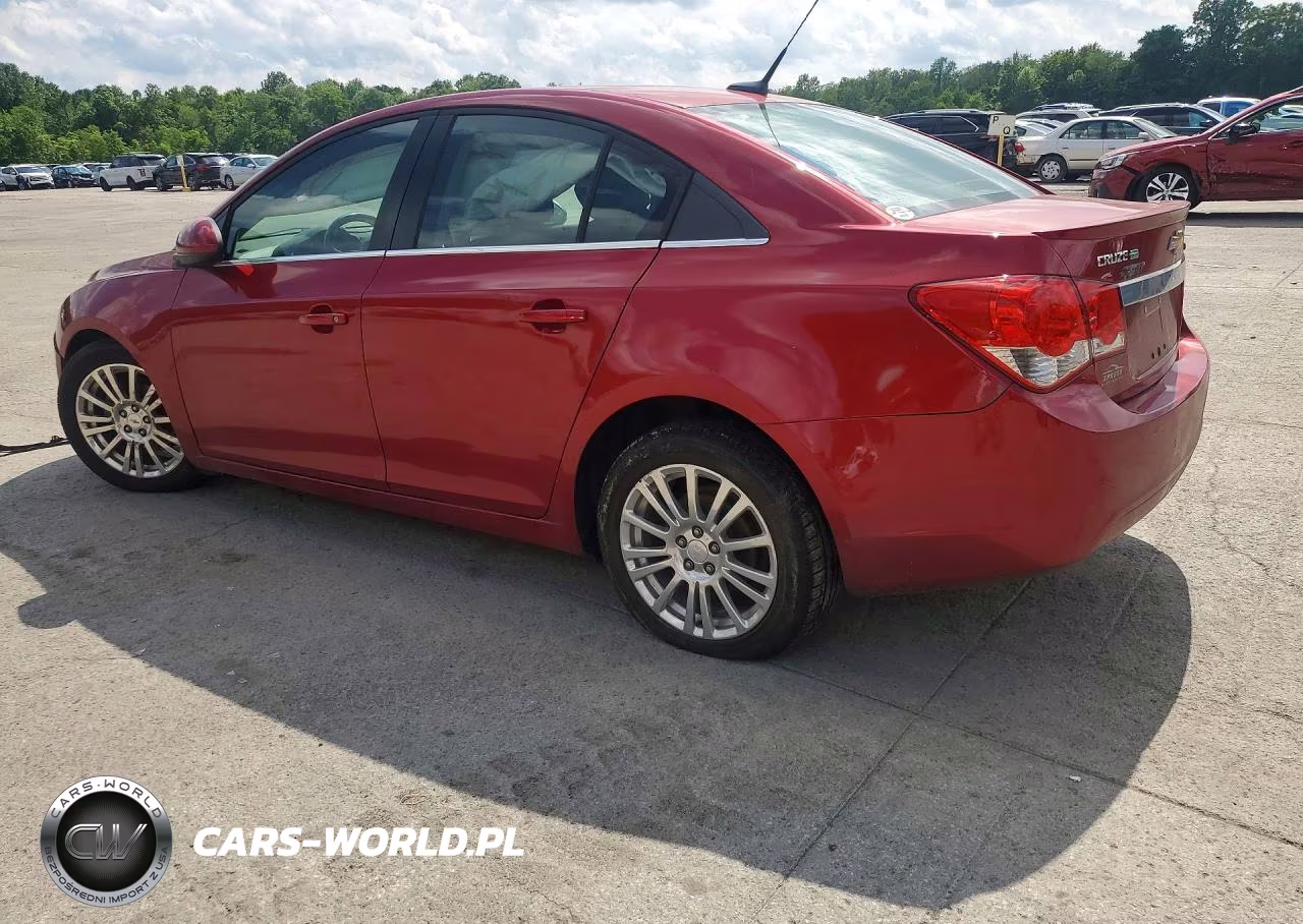 2012 Chevrolet Cruze Eco VIN:1G1PJ5SC1C7270004 - 2
