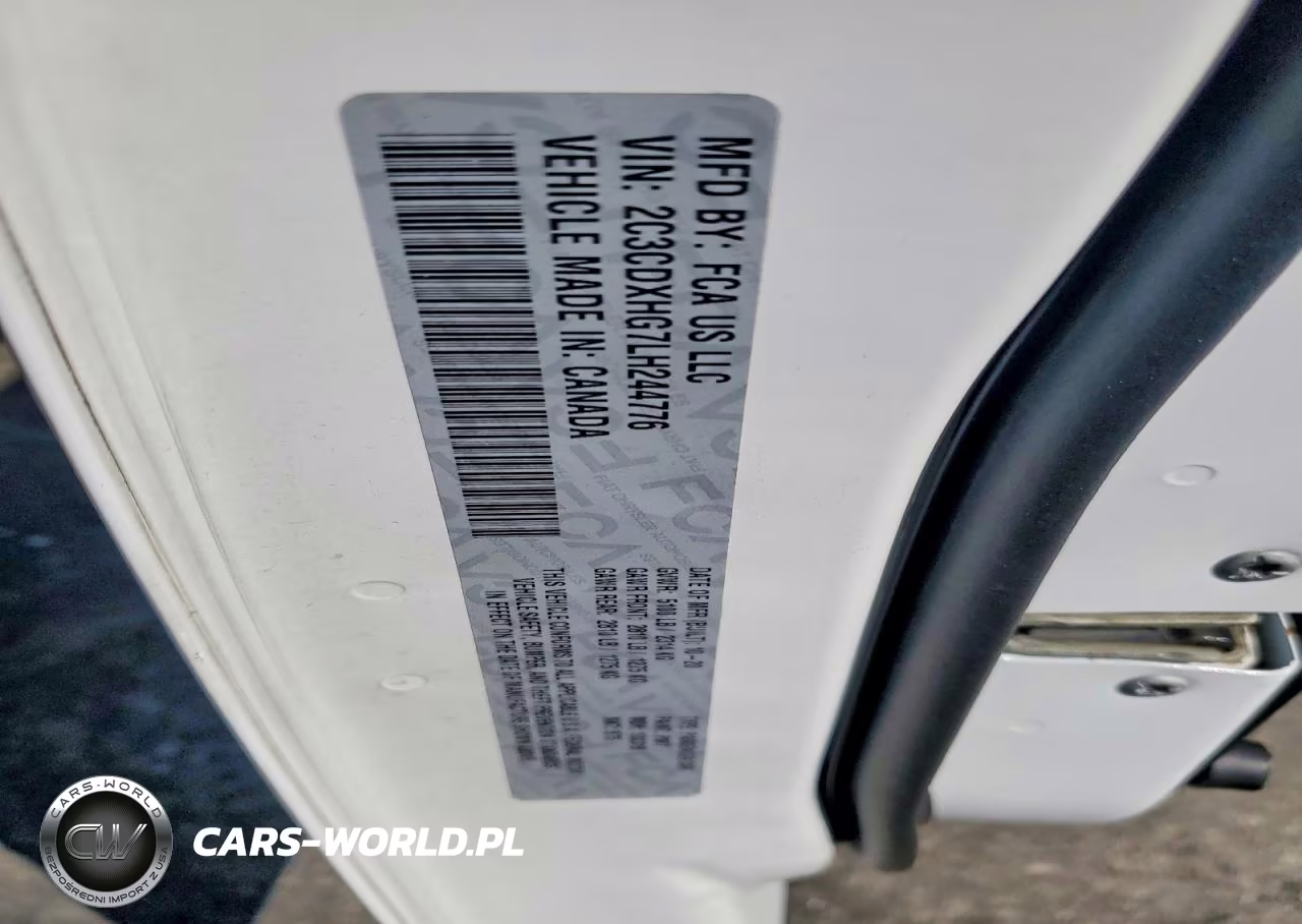 2020 Dodge Charger Gt VIN:2C3CDXHG7LH244776 - 12