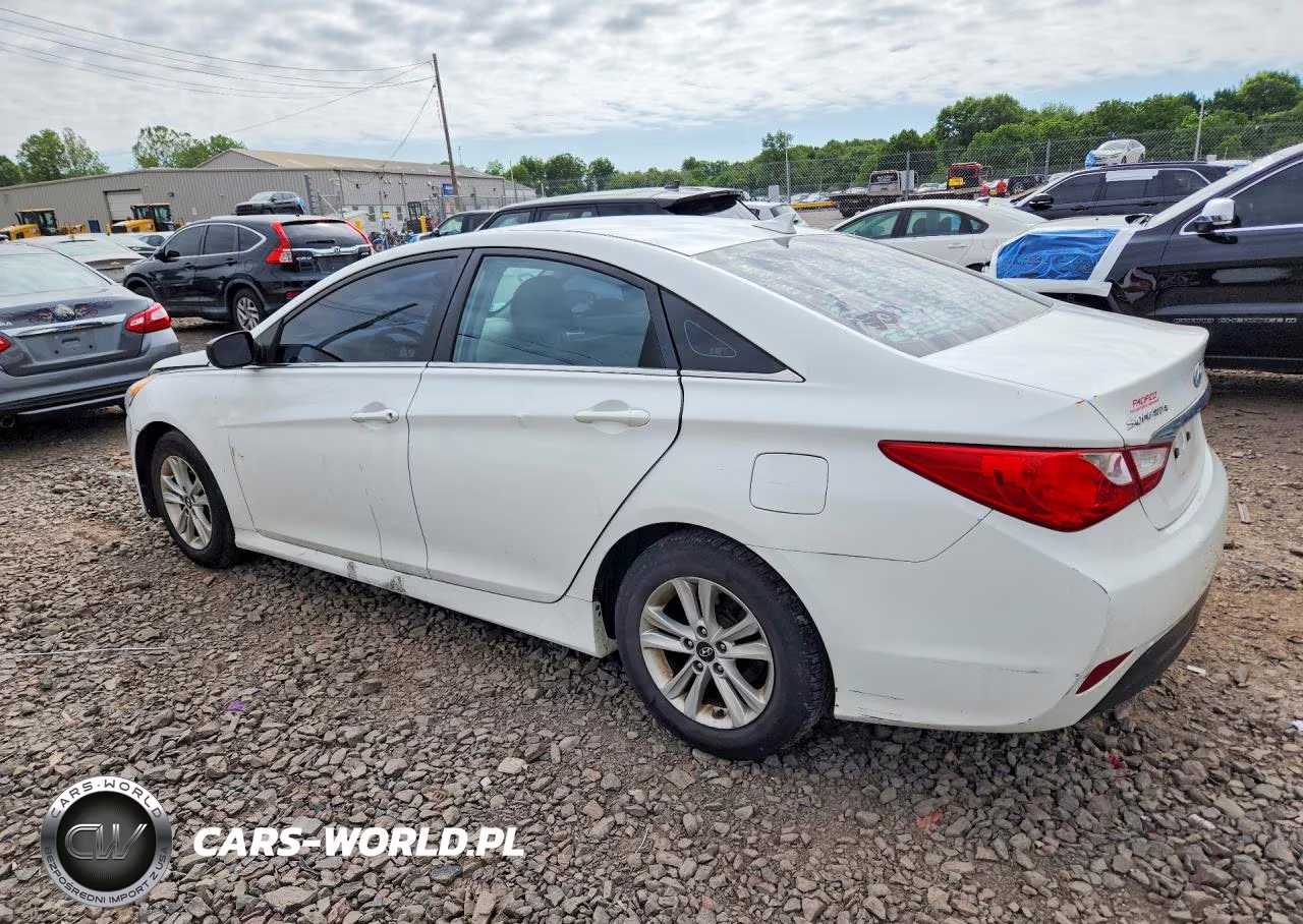 2014 Hyundai Sonata Gls VIN:5NPEB4ACXEH837414 - 2