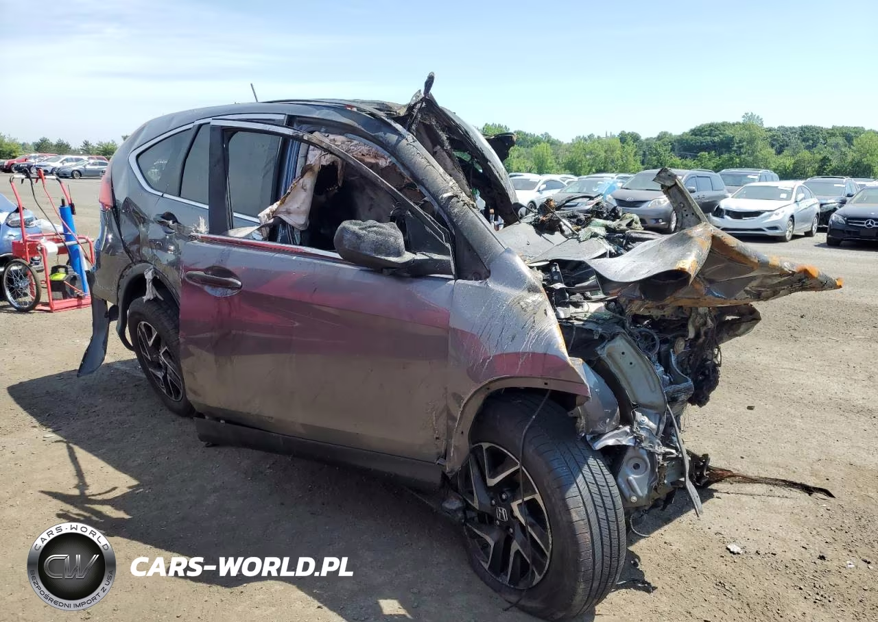 2016 Honda Cr-V Se VIN:5J6RM4H45GL031130 - 4