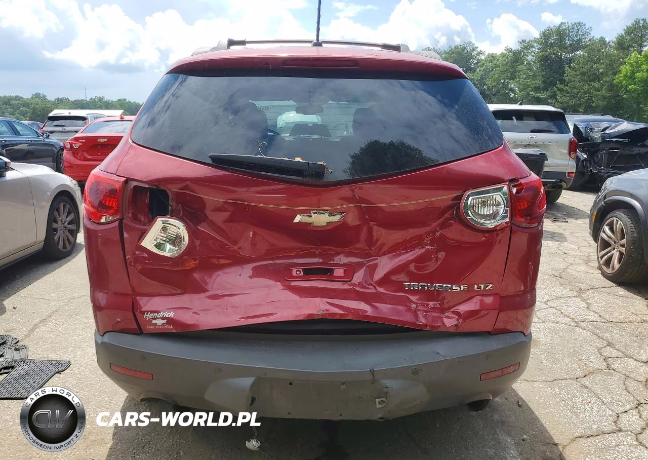 2012 Chevrolet Traverse Ltz VIN:1GNKRLED7CJ143397 - 6