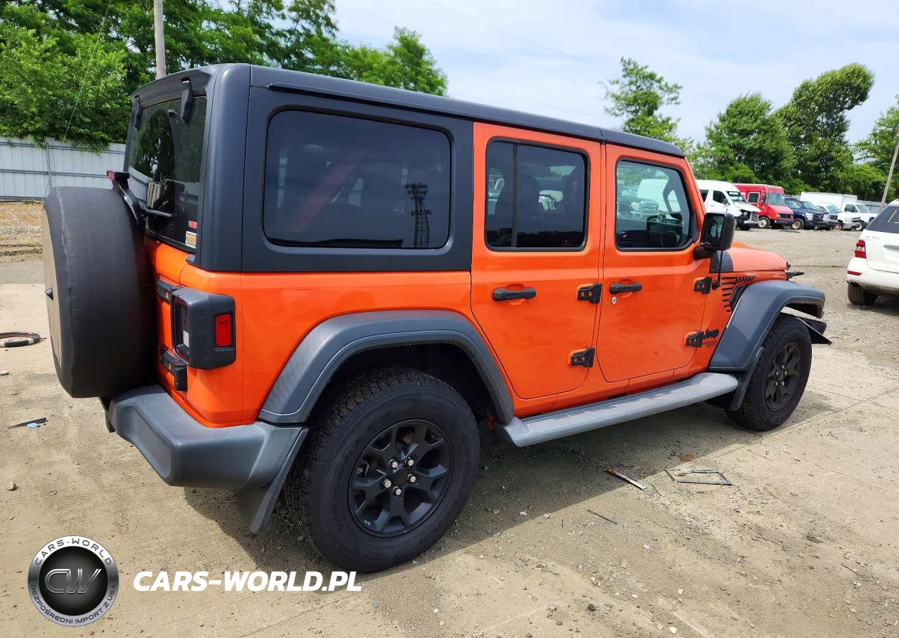 2019 Jeep Wrangler Unlimited Sport VIN:1C4HJXDG8KW583692 - 3