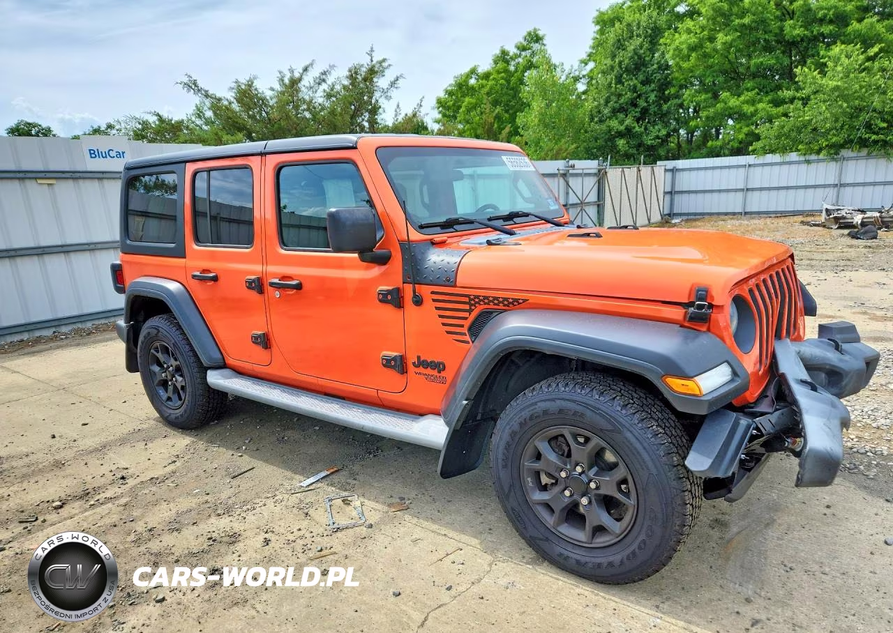 2019 Jeep Wrangler Unlimited Sport VIN:1C4HJXDG8KW583692 - 4