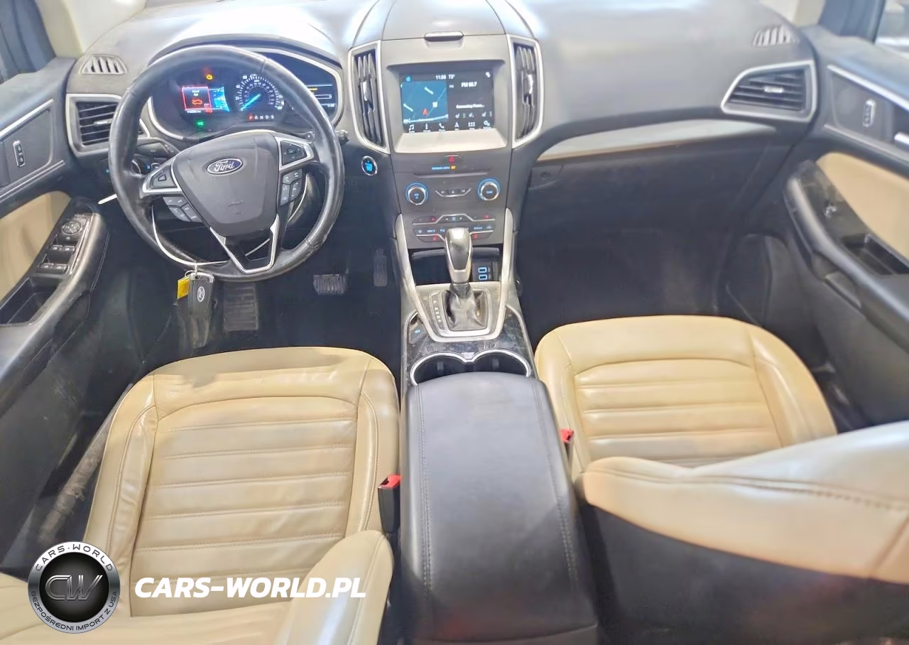 2017 Ford Edge Sel VIN:2FMPK4J90HBC44489 - 8