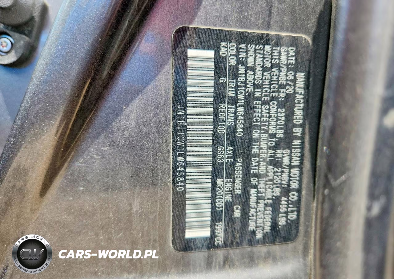 2020 Nissan Rogue Sport Sv VIN:JN1BJ1CW1LW645840 - 13