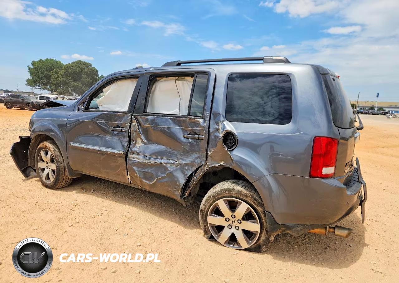 2013 Honda Pilot Touring VIN:5FNYF3H97DB024521 - 2