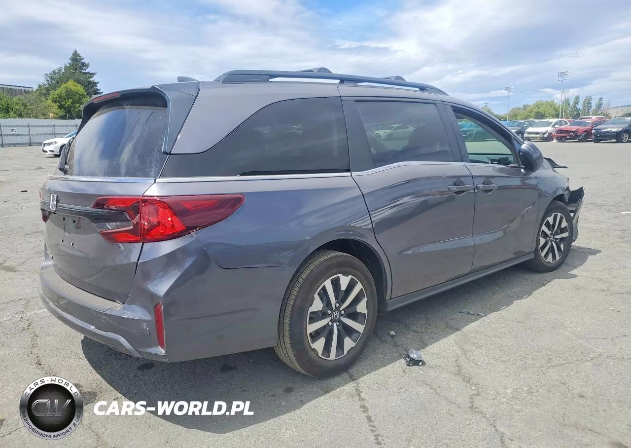 2026 Honda Odyssey Exl VIN:5FNRL6H63TB038547 - 3