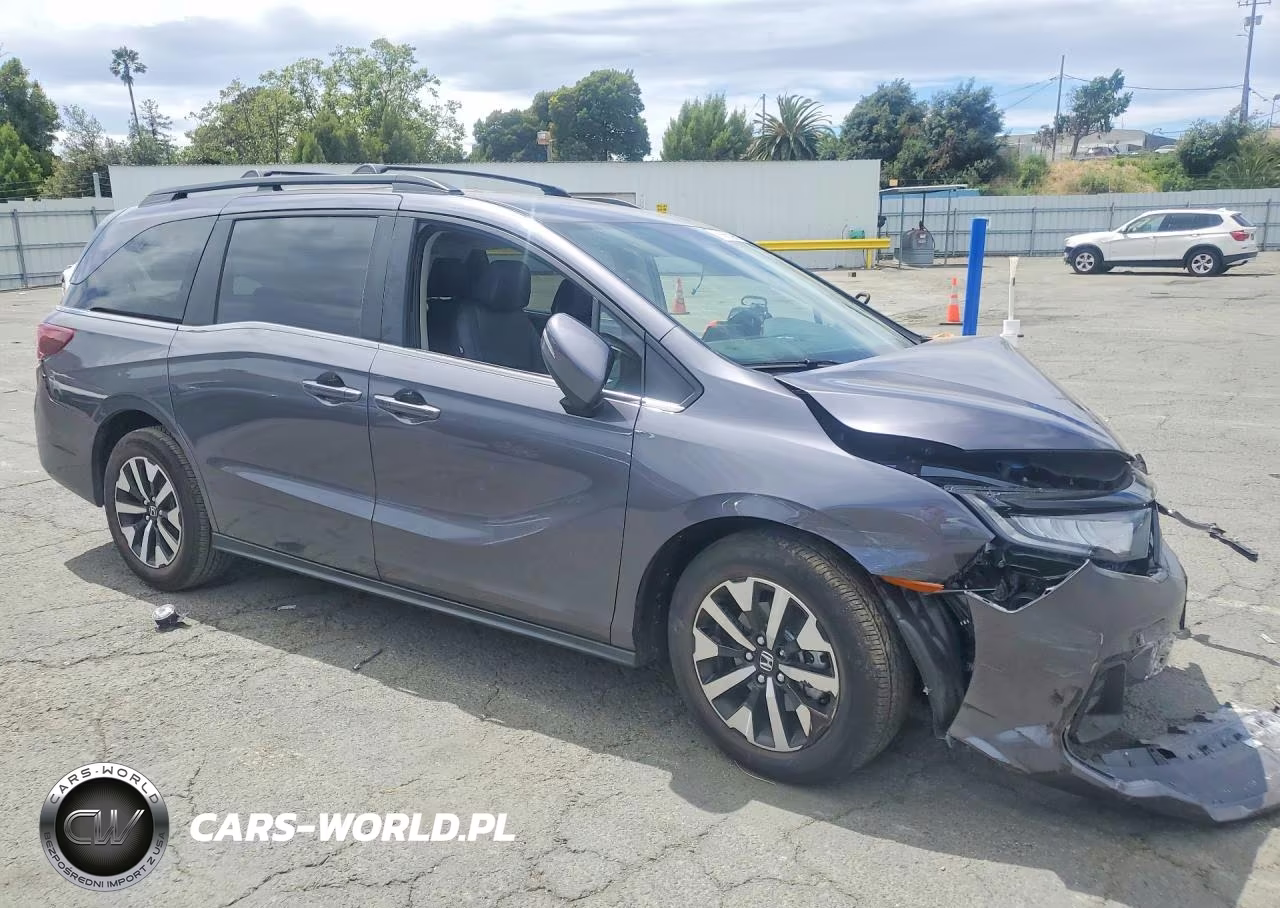 2026 Honda Odyssey Exl VIN:5FNRL6H63TB038547 - 4