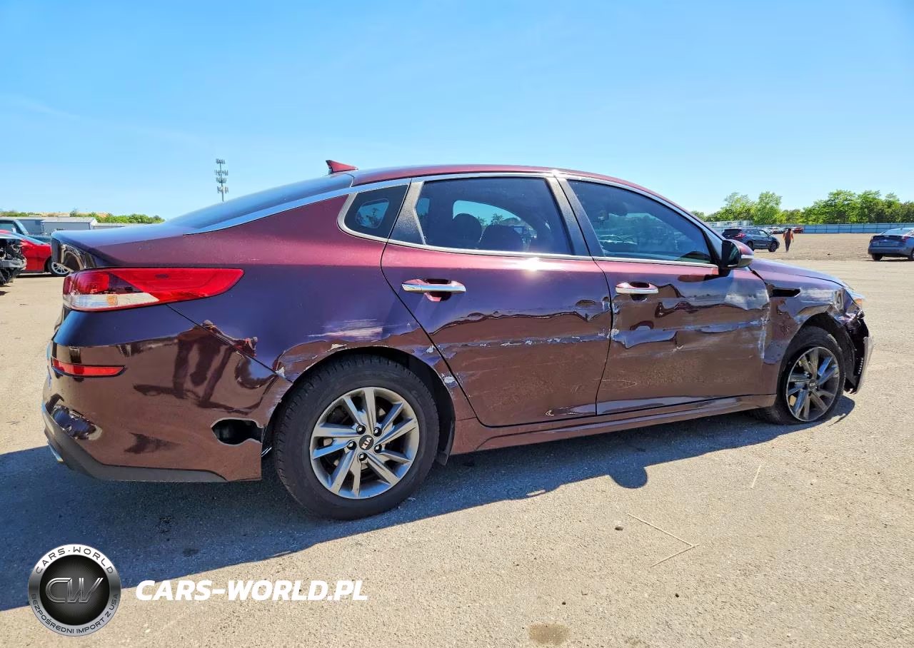 2019 Kia Optima Lx VIN:5XXGT4L30KG365041 - 3